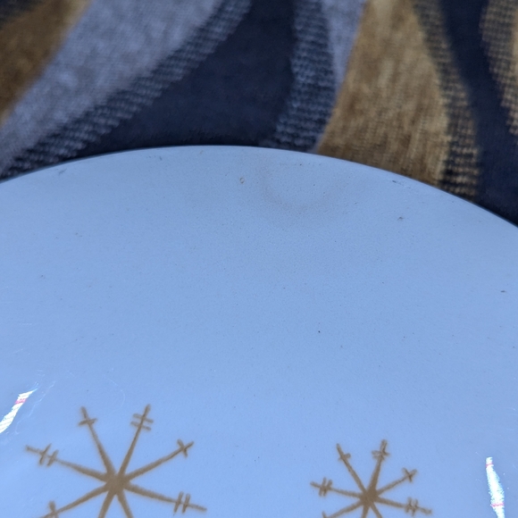 2 pcs. Vintage Star Glow Fruit Dish By Royal China Atomic Space Age MCM - Picture 4 of 7